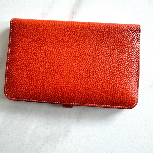 Orange Dogon Duo Wallet - Picture 8 of 11